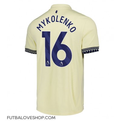Dres Everton Vitaliy Mykolenko #16 Preč 2025-26 Krátky Rukáv Dres Everton Vitaliy Mykolenko #16 Preč 2025-26 Krátky Rukáv